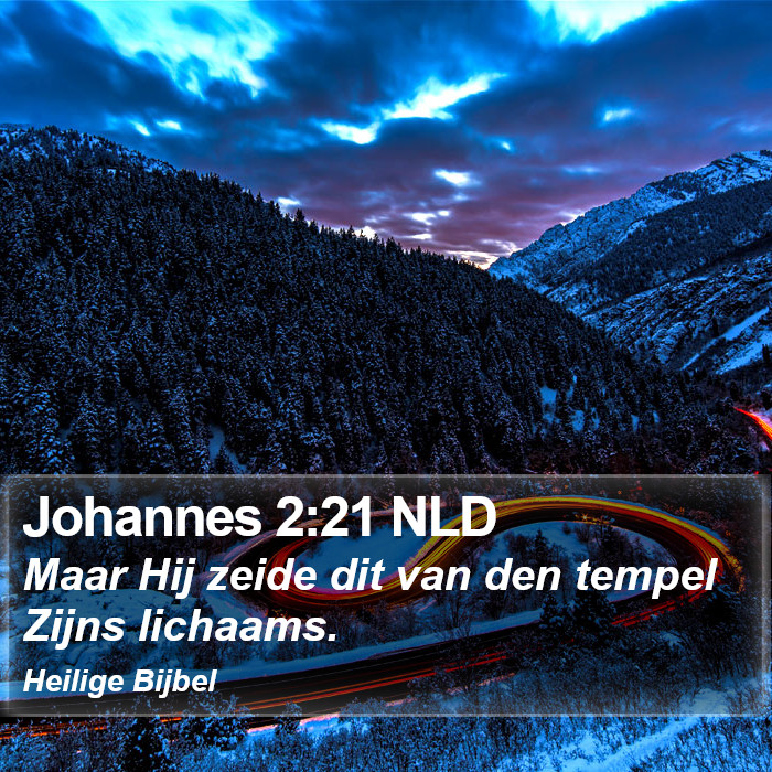 Johannes 2:21 NLD Bible Study