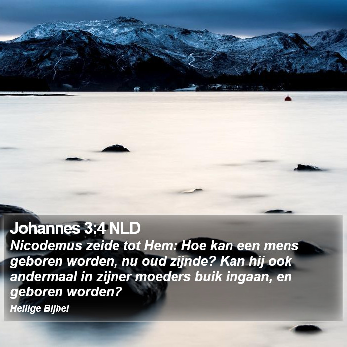 Johannes 3:4 NLD Bible Study