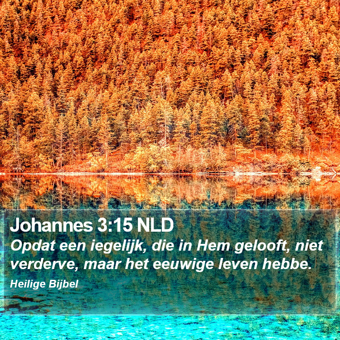 Johannes 3:15 NLD Bible Study