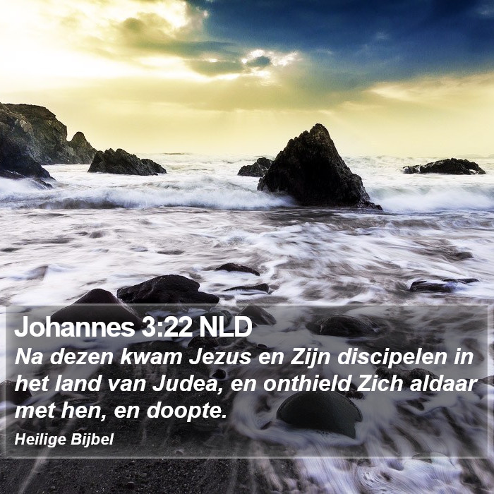 Johannes 3:22 NLD Bible Study