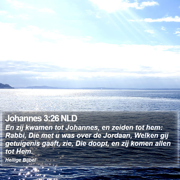 Johannes 3:26 NLD Bible Study