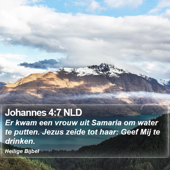 Johannes 4:7 NLD Bible Study