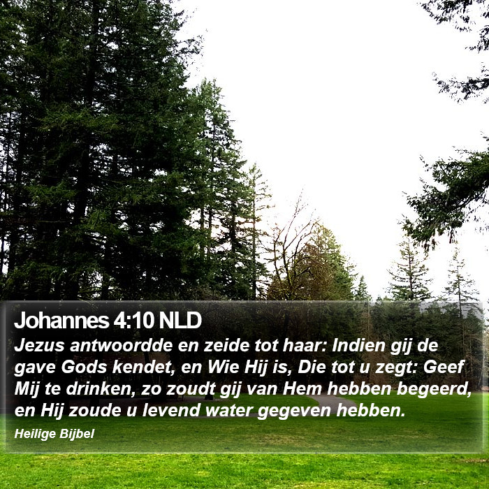 Johannes 4:10 NLD Bible Study