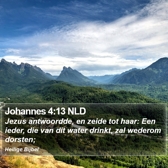 Johannes 4:13 NLD Bible Study