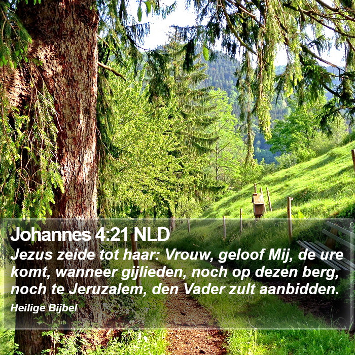 Johannes 4:21 NLD Bible Study