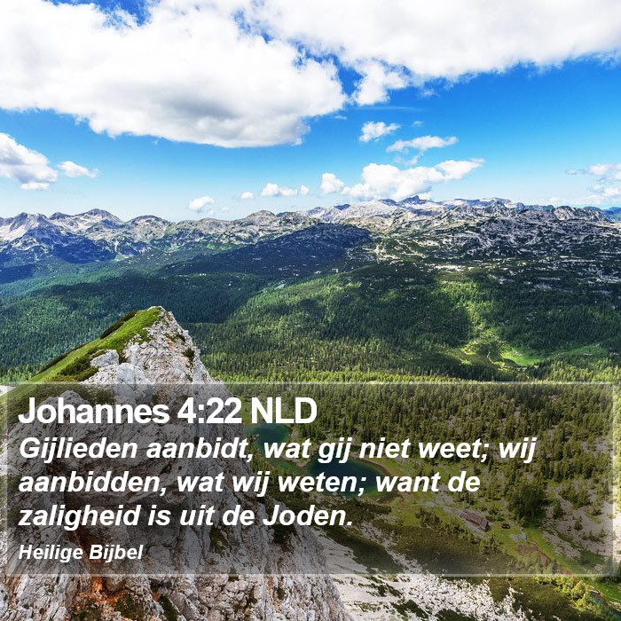 Johannes 4:22 NLD Bible Study