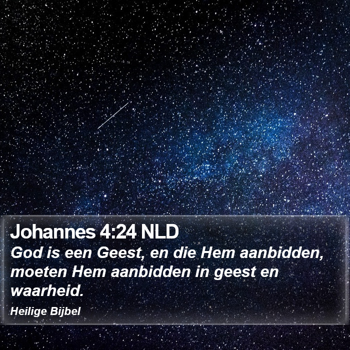 Johannes 4:24 NLD Bible Study