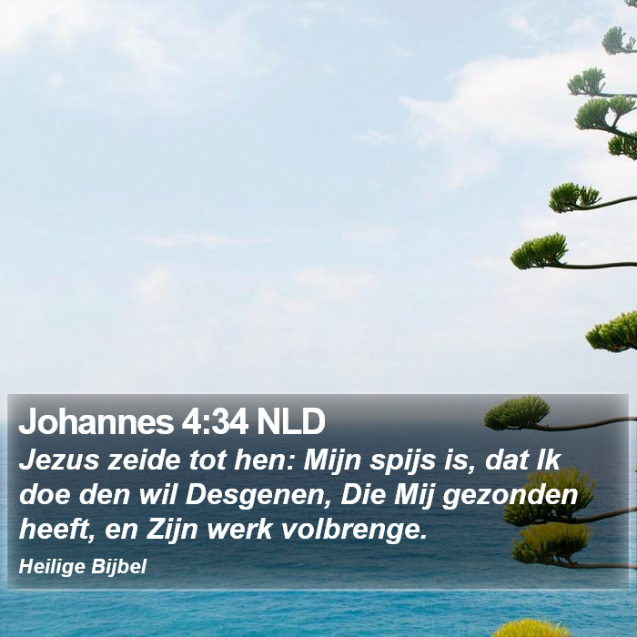 Johannes 4:34 NLD Bible Study