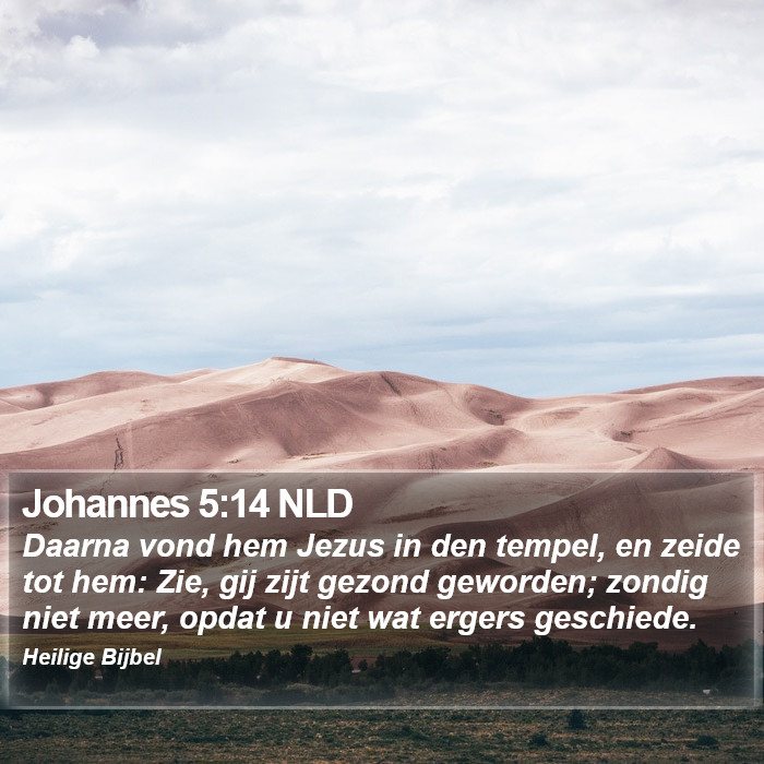 Johannes 5:14 NLD Bible Study