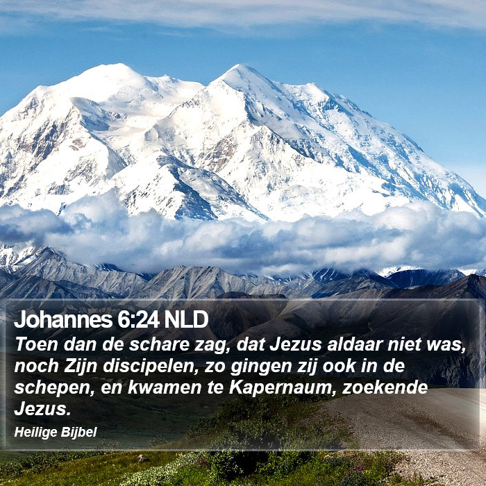 Johannes 6:24 NLD Bible Study