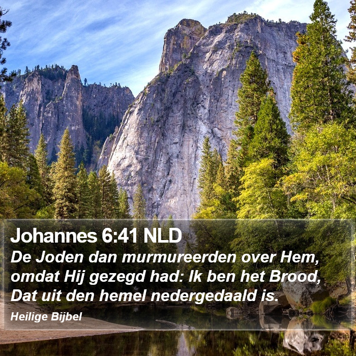 Johannes 6:41 NLD Bible Study