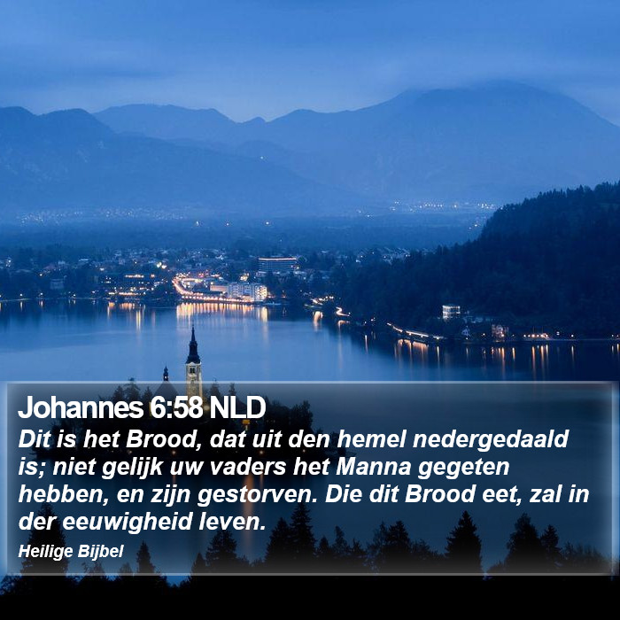 Johannes 6:58 NLD Bible Study