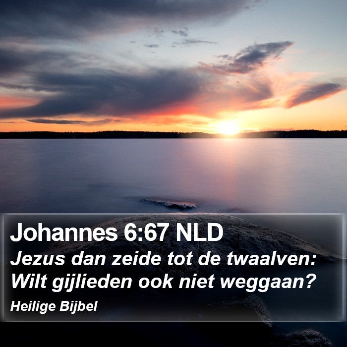 Johannes 6:67 NLD Bible Study