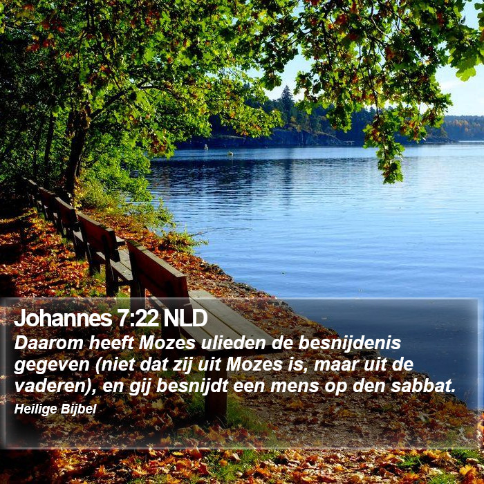 Johannes 7:22 NLD Bible Study