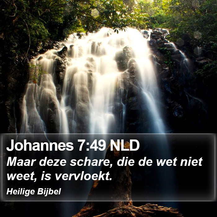 Johannes 7:49 NLD Bible Study