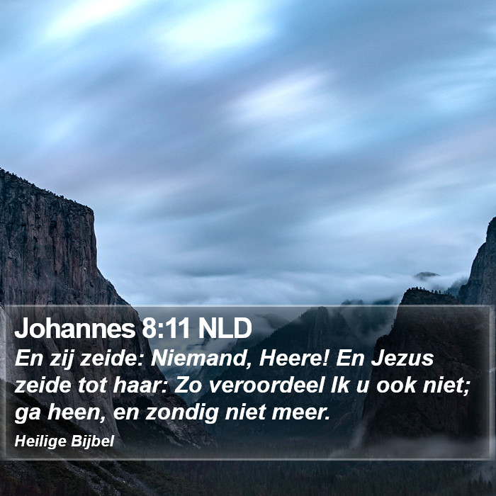 Johannes 8:11 NLD Bible Study