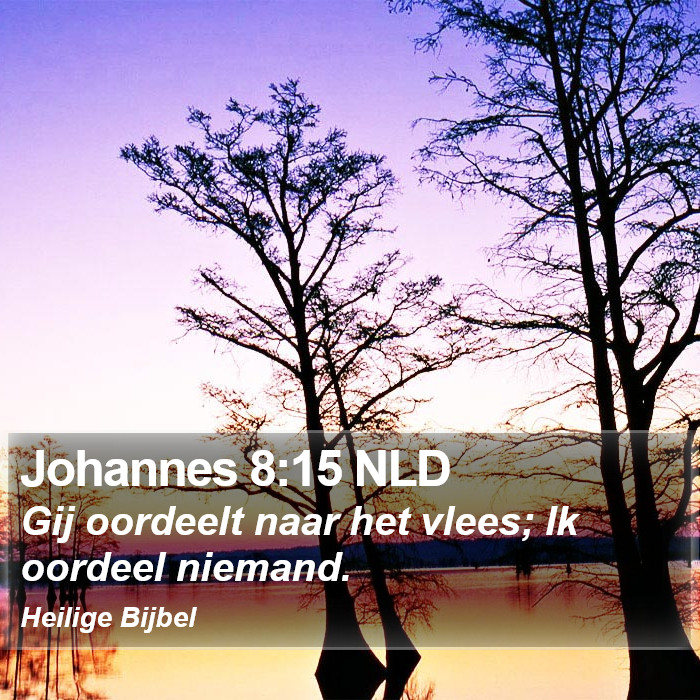 Johannes 8:15 NLD Bible Study