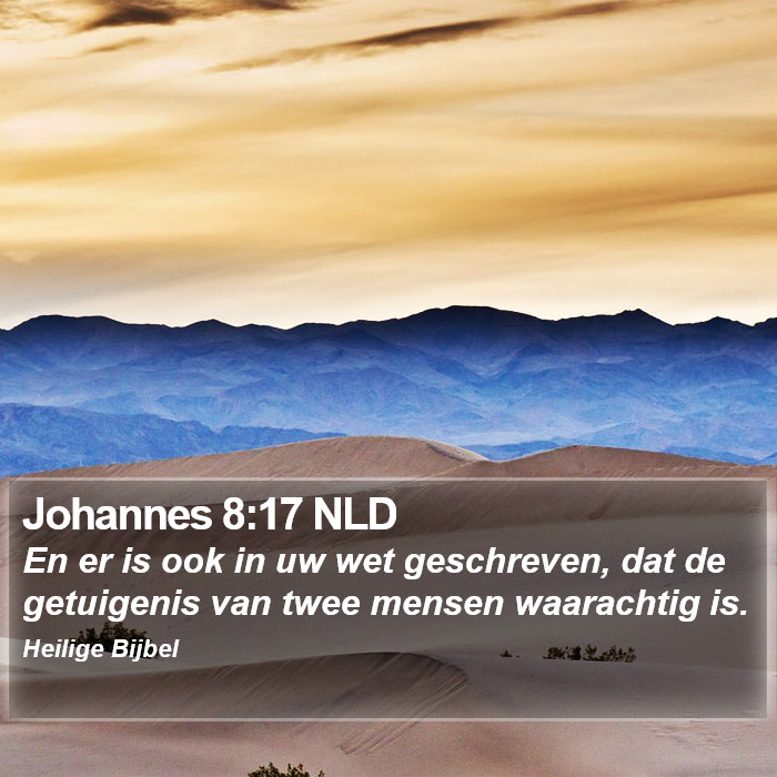 Johannes 8:17 NLD Bible Study