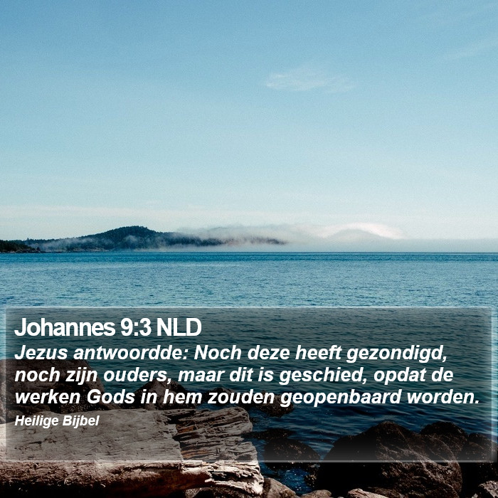 Johannes 9:3 NLD Bible Study