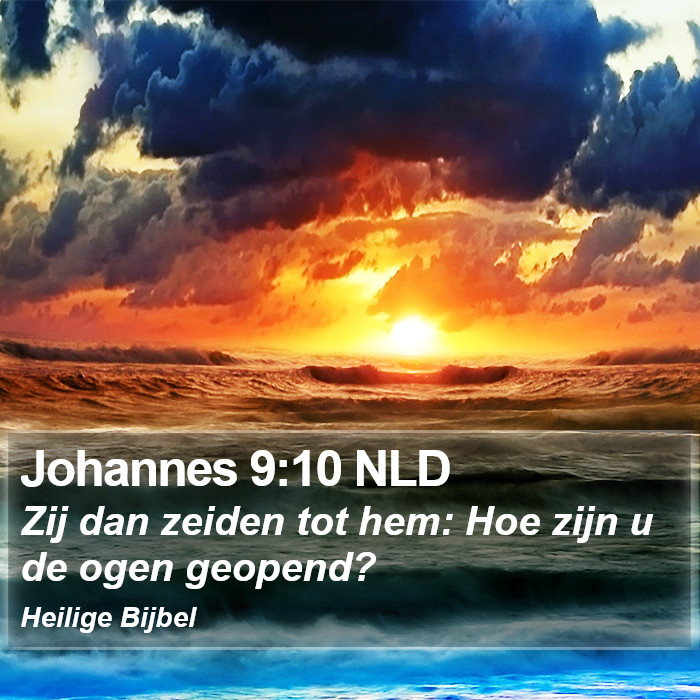 Johannes 9:10 NLD Bible Study