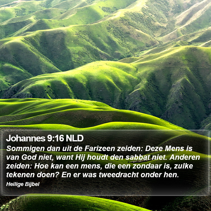 Johannes 9:16 NLD Bible Study