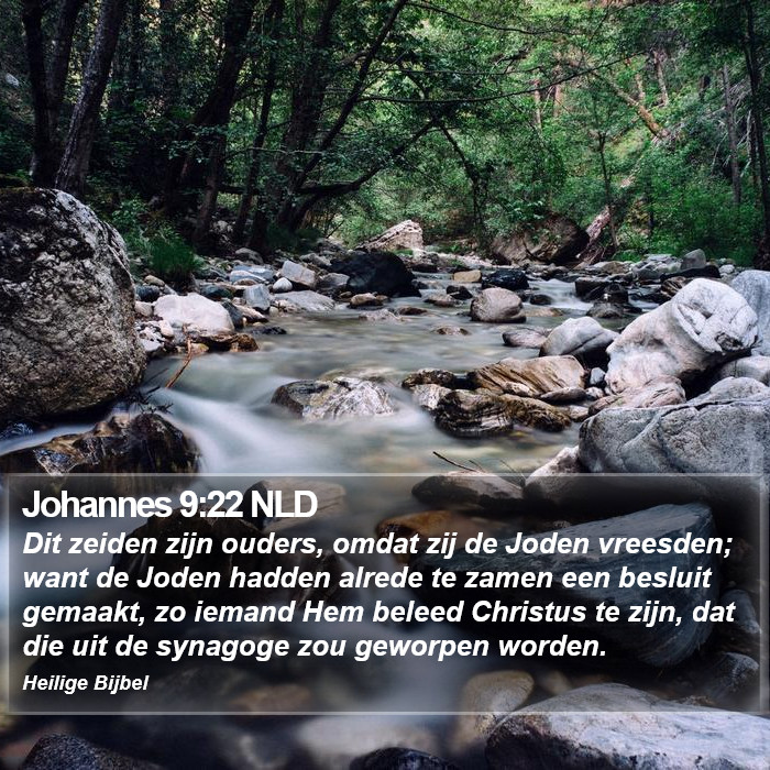 Johannes 9:22 NLD Bible Study