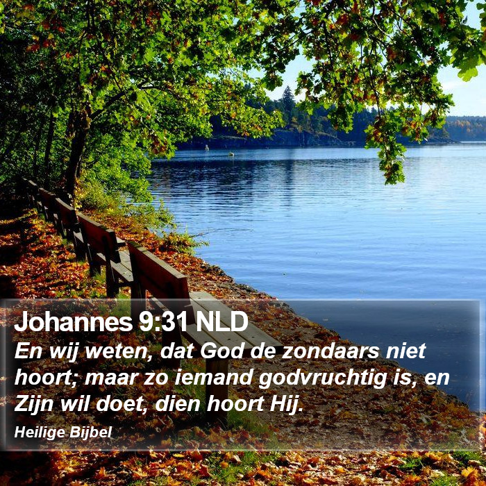 Johannes 9:31 NLD Bible Study