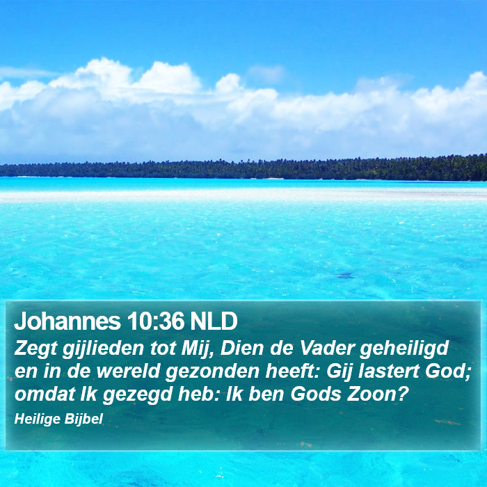 Johannes 10:36 NLD Bible Study