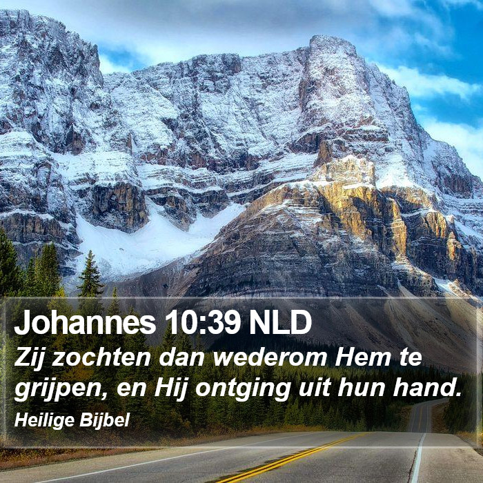 Johannes 10:39 NLD Bible Study