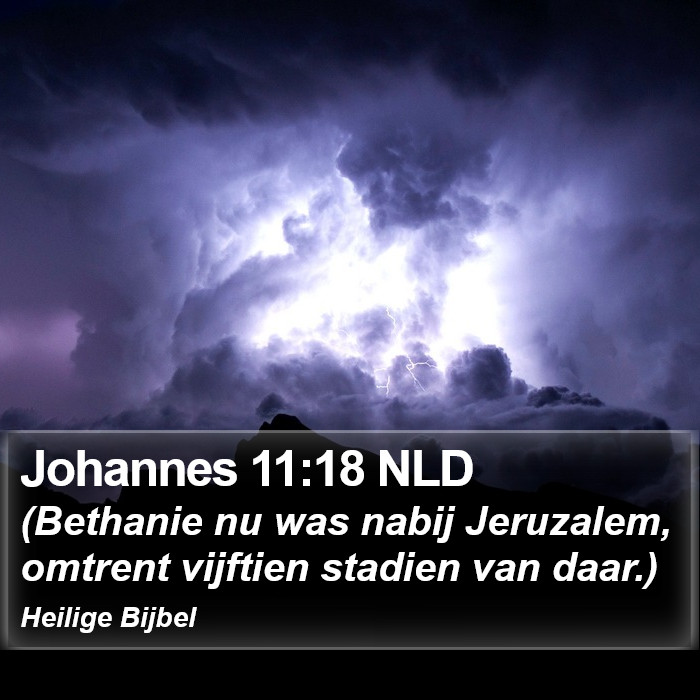 Johannes 11:18 NLD Bible Study