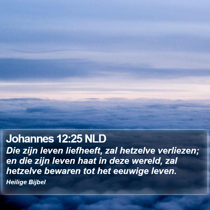 Johannes 12:25 NLD Bible Study