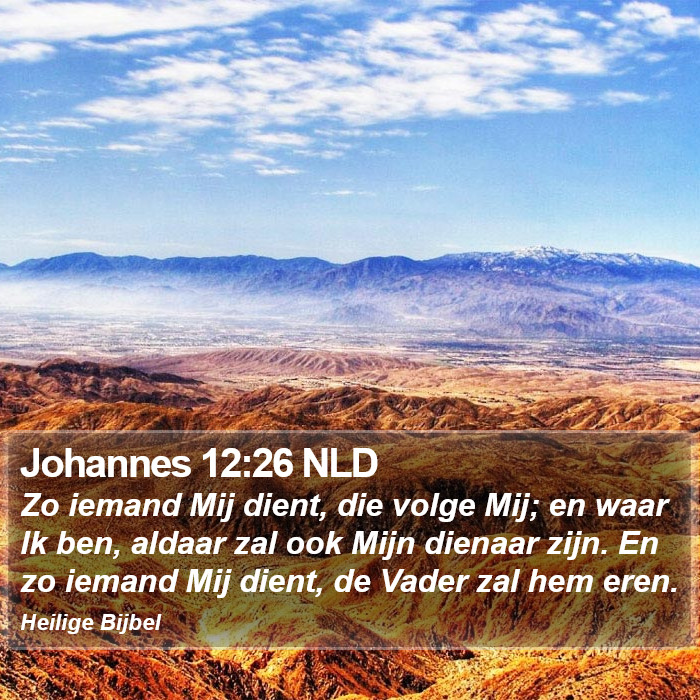 Johannes 12:26 NLD Bible Study