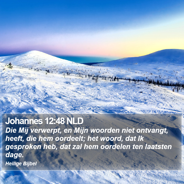 Johannes 12:48 NLD Bible Study