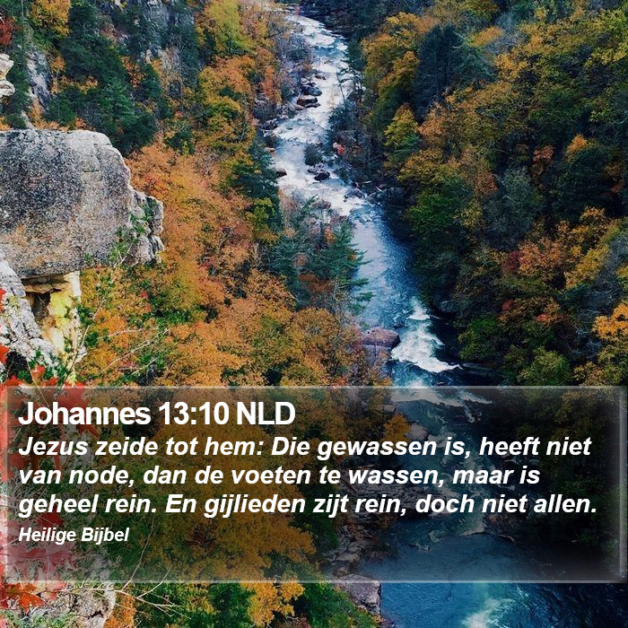 Johannes 13:10 NLD Bible Study