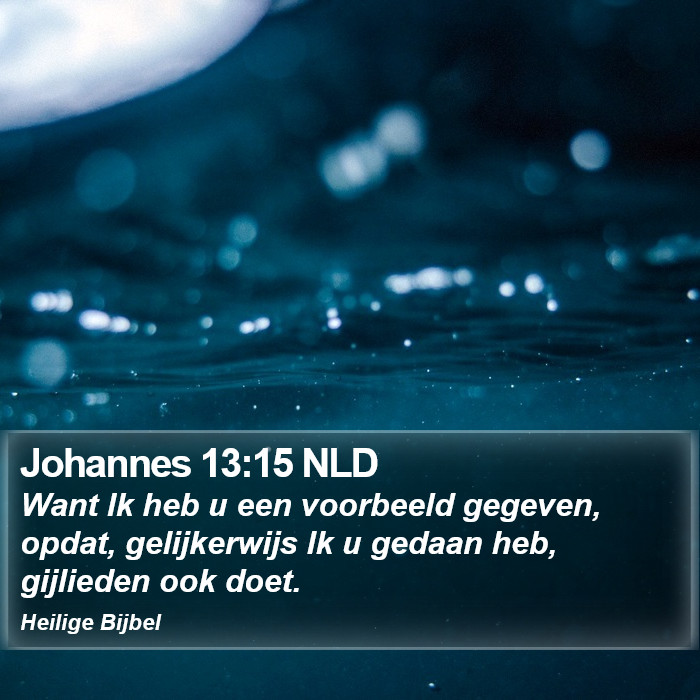 Johannes 13:15 NLD Bible Study