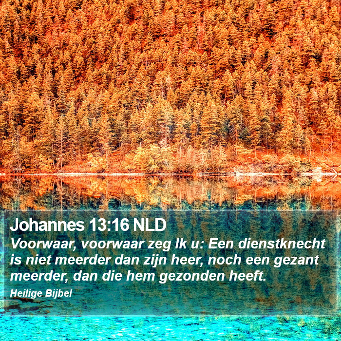 Johannes 13:16 NLD Bible Study