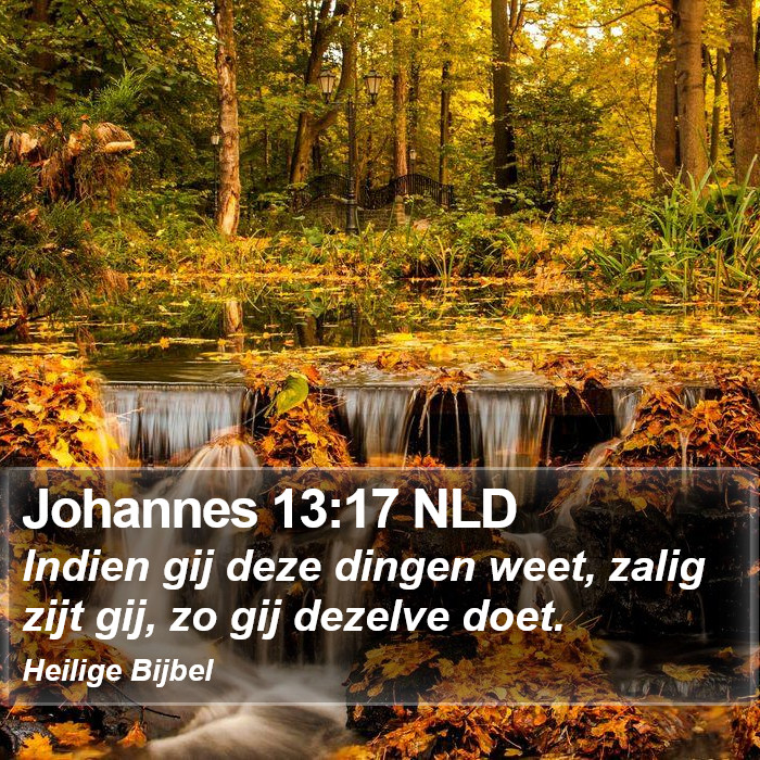 Johannes 13:17 NLD Bible Study