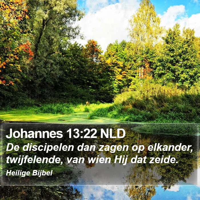 Johannes 13:22 NLD Bible Study