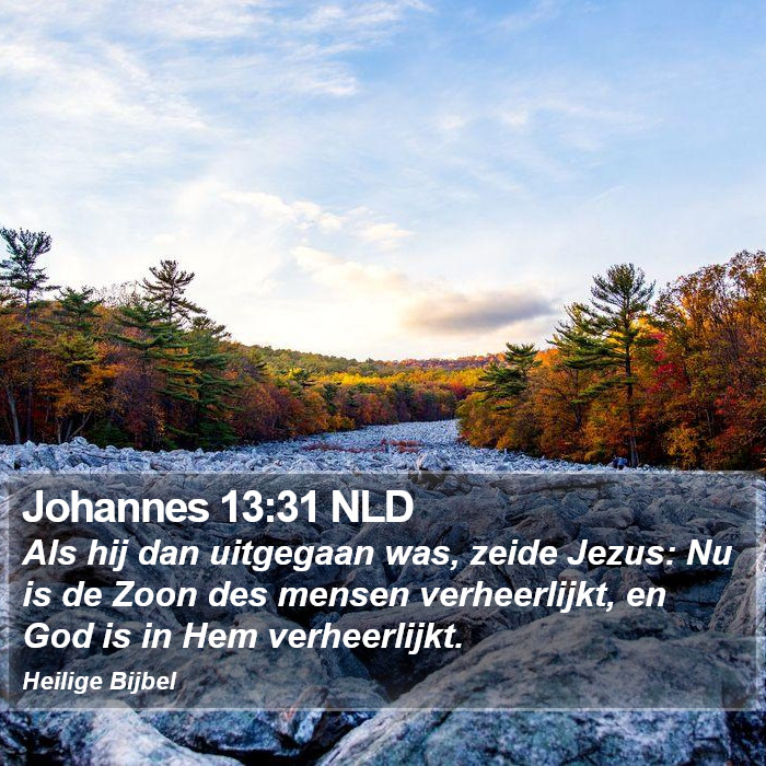 Johannes 13:31 NLD Bible Study