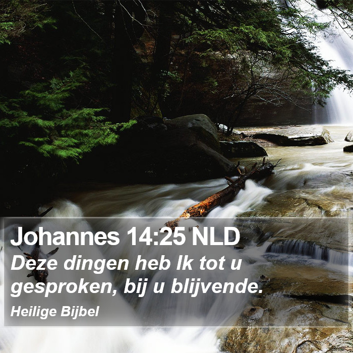 Johannes 14:25 NLD Bible Study