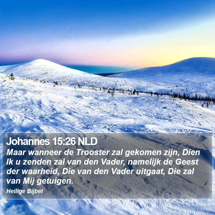 Johannes 15:26 NLD Bible Study