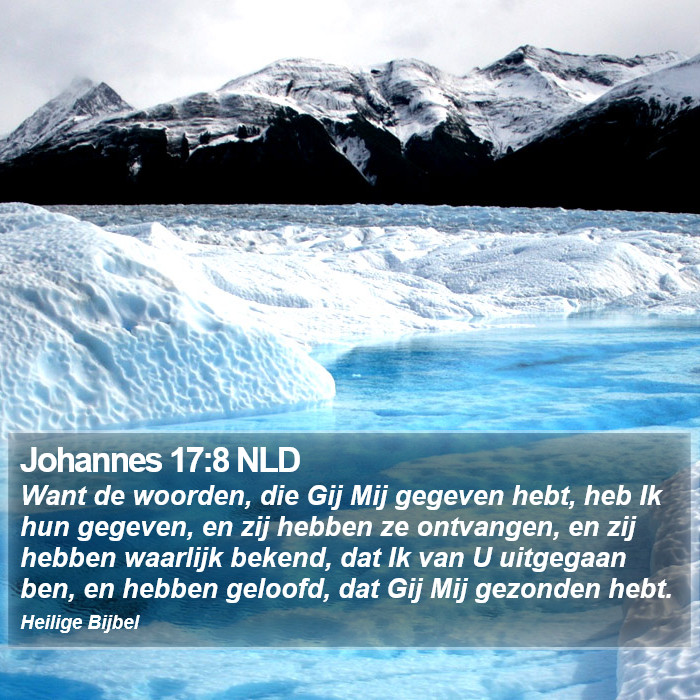 Johannes 17:8 NLD Bible Study