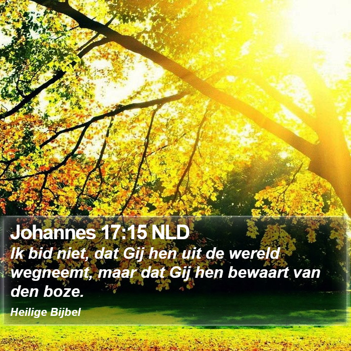 Johannes 17:15 NLD Bible Study