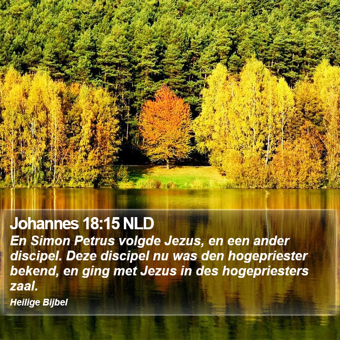 Johannes 18:15 NLD Bible Study