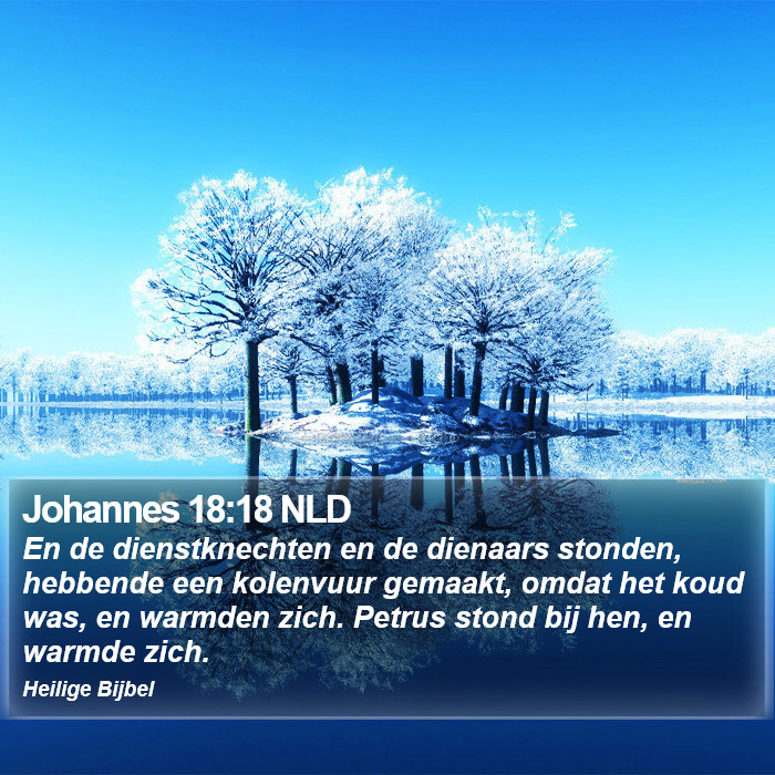 Johannes 18:18 NLD Bible Study