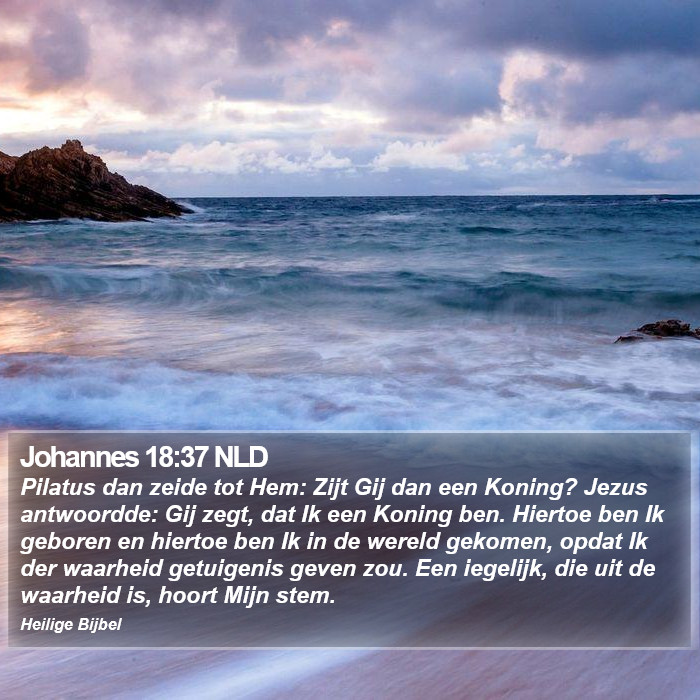 Johannes 18:37 NLD Bible Study