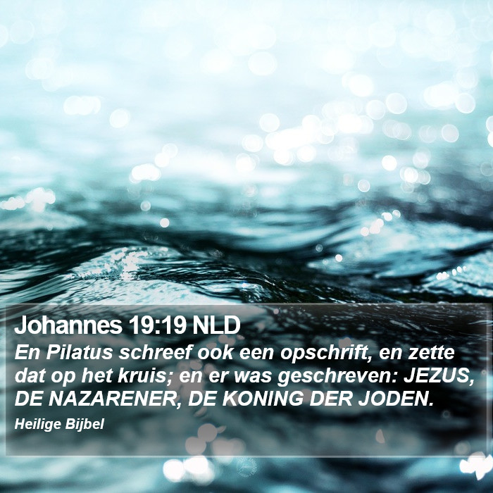 Johannes 19:19 NLD Bible Study