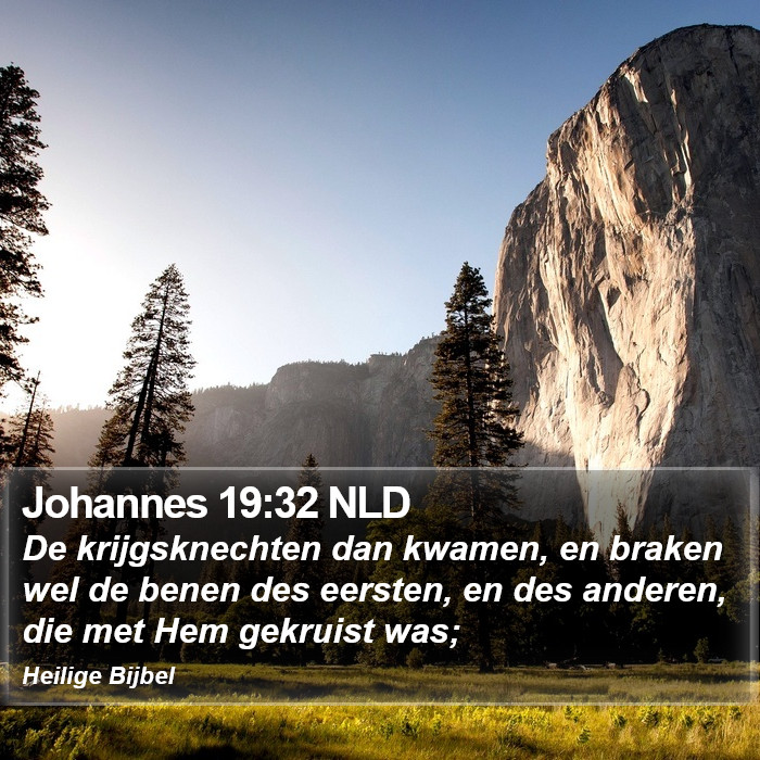 Johannes 19:32 NLD Bible Study