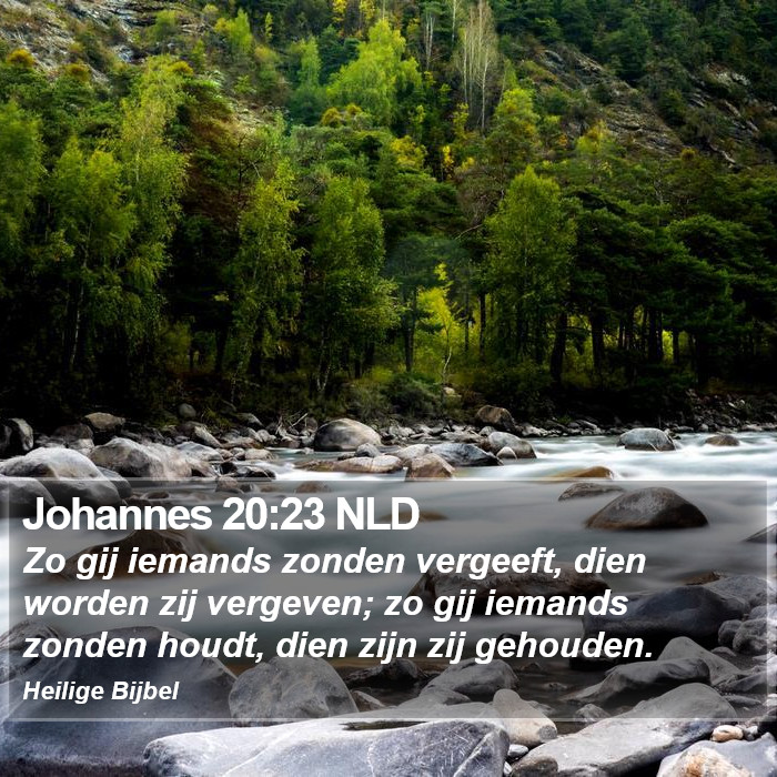 Johannes 20:23 NLD Bible Study