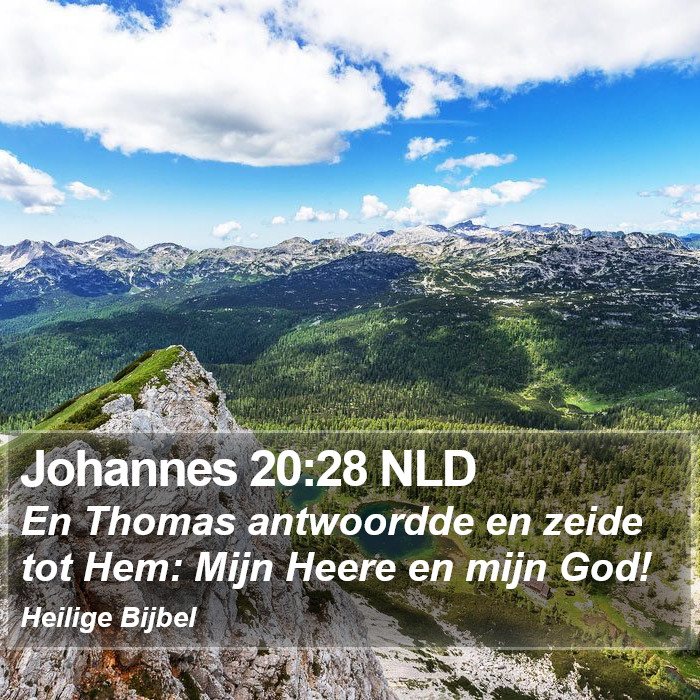 Johannes 20:28 NLD Bible Study